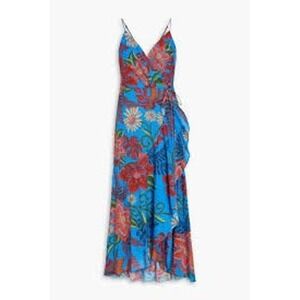 farm rio red nature guipure midi dress Farm Rio Red Nature Guipure Midi dress, Red / XS